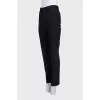 Черные slim fit брюки