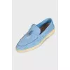 Summer Walk Blue Loafers