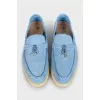 Summer Walk Blue Loafers