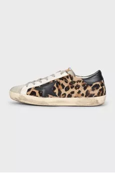 Super-Star Distressed Sneakers