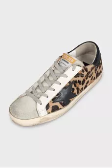 Super-Star Distressed Sneakers