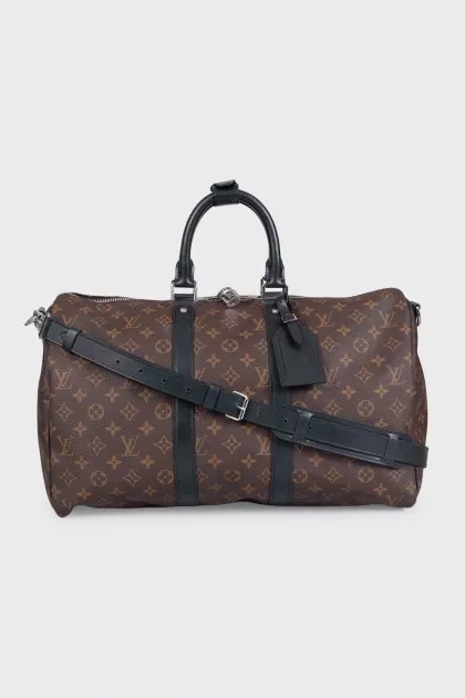 Сумка Keepall 45 із фірмової канви