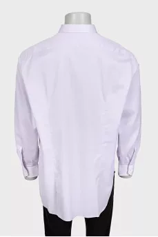 Men's straight pink shirt