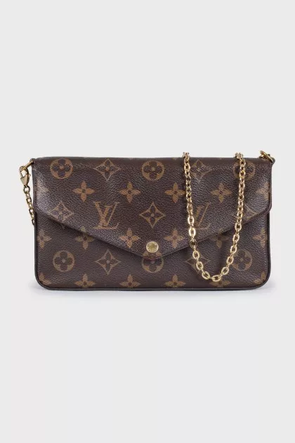 Félicie bag in signature canvas