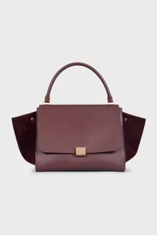 Trapeze Leather Tote Bag