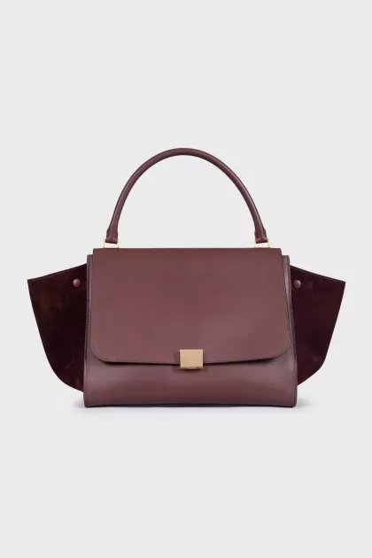 Trapeze Leather Tote Bag