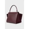 Trapeze Leather Tote Bag