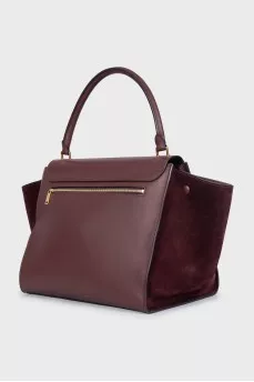Trapeze Leather Tote Bag
