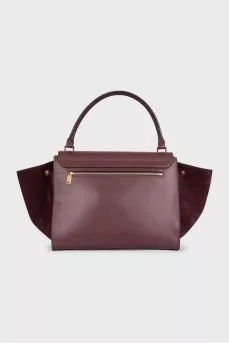 Trapeze Leather Tote Bag