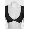Black translucent top