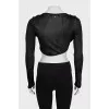 Black translucent top