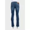 Men's straight-fit jeans with logo