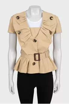 Vintage short sleeve jacket