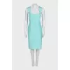 Light blue fitted dress with tag