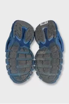 Men's blue Track sneakers