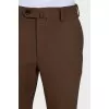 Men's brown wool trousers