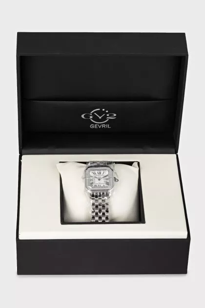 Diamond watch with tag