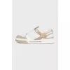 New Roma men's beige sneakers
