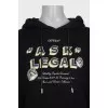 Чоловіче худі чорного кольору Ask Legal