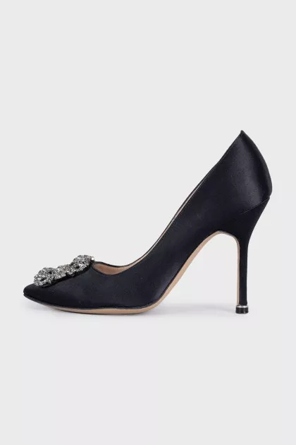 Hangisi crystal-embellished shoes
