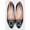 Hangisi crystal-embellished shoes