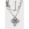 Long necklace with logo pendant