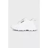 White Speedtrack sneakers