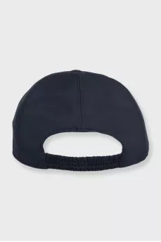 Blue cap with logo