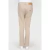 Beige High Rise Skinny Jeans