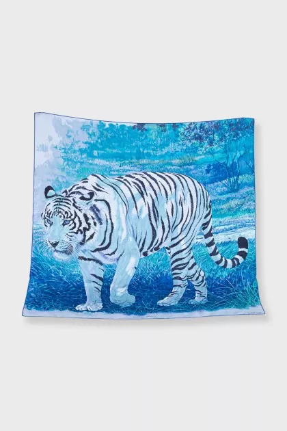 Синя хустка Tigre du Bengale