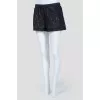 Lace mini shorts
