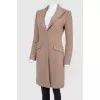 Beige fitted coat