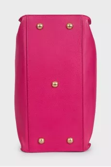 Chyc pink leather bag