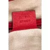 Red leather Soho bag