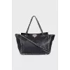 Черная сумка Rockstud