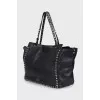 Черная сумка Rockstud