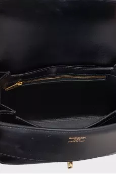 Black Lady Flap Bag