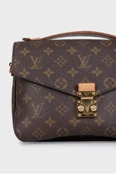 Кросс-боди из канвы Pochette Métis