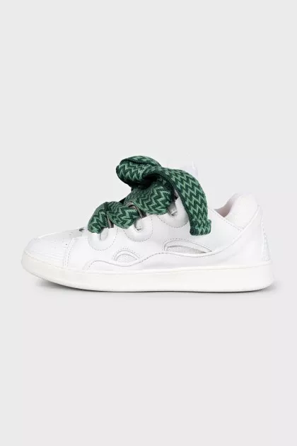 Leather Curb sneakers