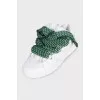 Leather Curb sneakers