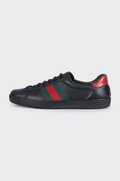 Men's leather Ace sneakers