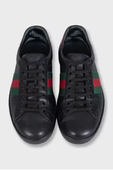 Men's leather Ace sneakers