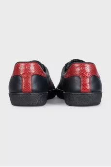 Men's leather Ace sneakers