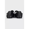 Leather Mary Jane ballet flats