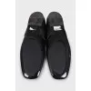 Leather Mary Jane ballet flats