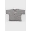 Children's sweater with short sleeves