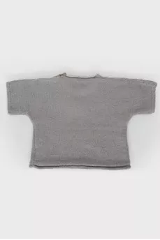 Children's sweater with short sleeves