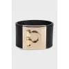 Gancio Wrap Leather Bracelet