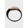 Gancio Wrap Leather Bracelet