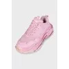 Pink Triple S sneakers